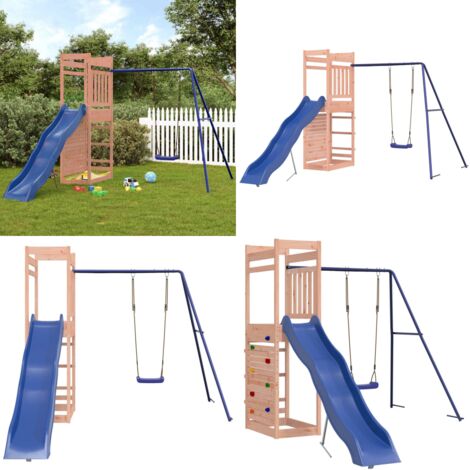 Parque infantil de exterior madera maciza Douglas - Parque de juegos - Parque de madera