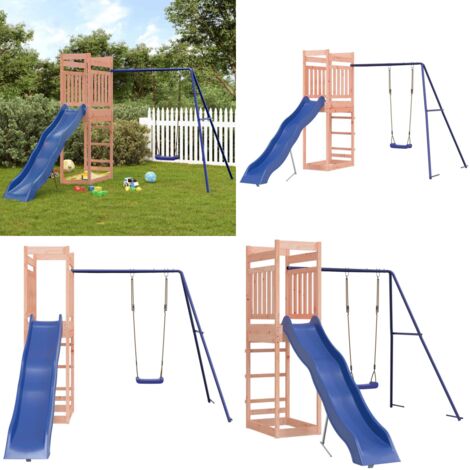 Parque infantil de exterior madera maciza Douglas - Parque de juegos - Parque de madera