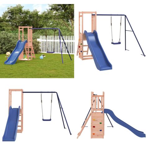 Parque infantil de exterior madera maciza Douglas - Parque infantil de madera - Parque infantil de Douglas