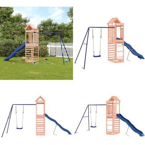 Parque infantil de exterior madera maciza Douglas - Parque infantil de madera - Parque infantil de Douglas