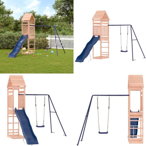 Parque infantil de exterior madera maciza Douglas - Parque infantil de madera - Parque infantil de Douglas