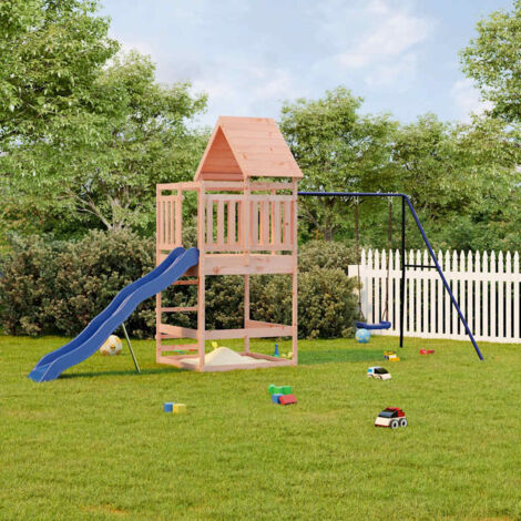 Parque infantil de exterior madera maciza Douglas vidaXL