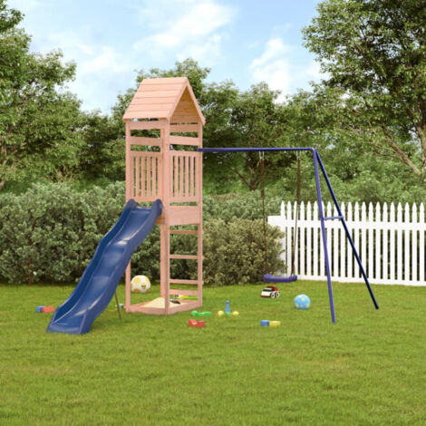 Parque infantil de exterior madera maciza Douglas vidaXL