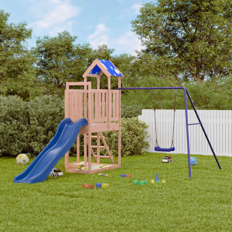 Parque infantil de exterior madera maciza Douglas3156935