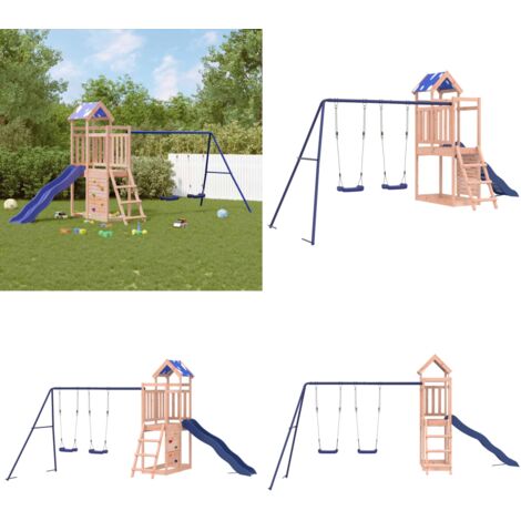 Parque infantil de exterior madera maciza Douglas3156935 - Parque infantil de madera - Parque infantil de Douglas