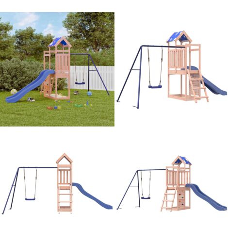 Parque infantil de exterior madera maciza Douglas3156935 - Parque infantil de madera - Parque infantil de Douglas