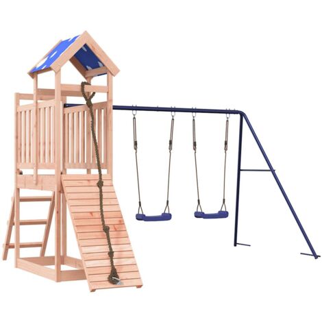 Parque infantil de exterior madera maciza Douglas3156935 vidaXL