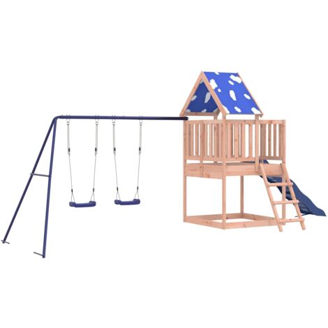 Parque infantil de exterior madera maciza Douglas3156935 vidaXL