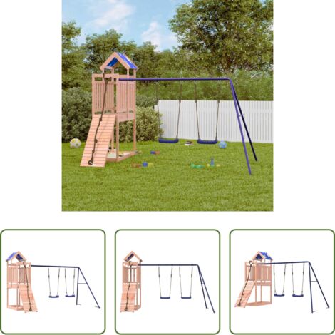 Parque infantil de madera -  Parque infantil de exterior madera maciza Douglas3156935