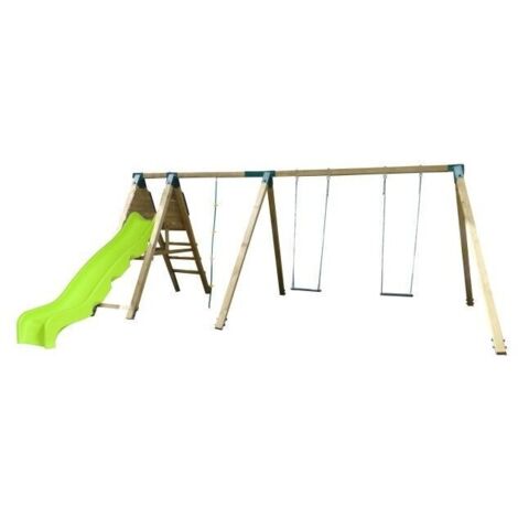 Parque infantil Masgames PEGASUS Asiento plano + asiento de bebé   Superficie de arena, tierra o césped