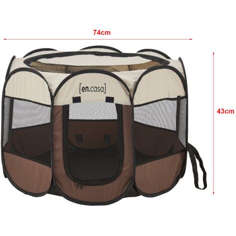 Parque infantil plegable para mascotas 43 x 74 x 74 cm 030008071