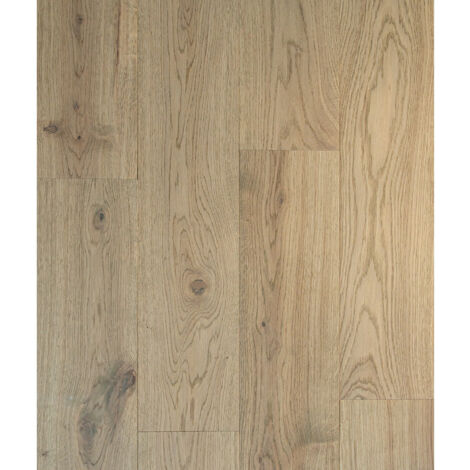 Parquet Chêne Contrecollé - Batignolles Chanvre - Verni - larg. 15 cm
