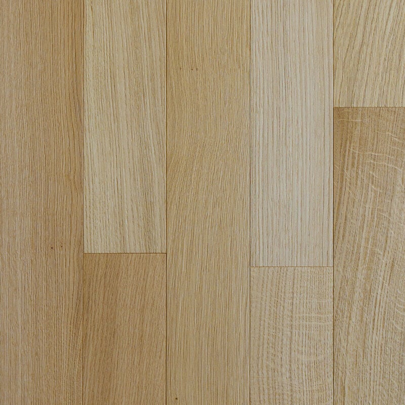 Naturasol - Parquet Contrecollé - Chêne - Chambord - Verni - Naturel - larg.16 cm