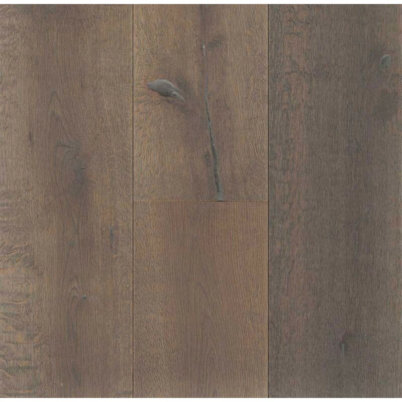 Naturasol - Parquet Chêne Contrecollé - Maison de Campagne Smoke Café - Huilé - larg. 19 cm