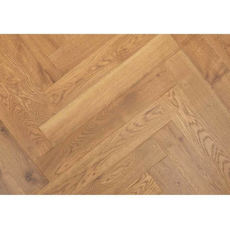 Parquet Contrecollé Chêne Bâton Rompu - Chatillon Authentique - Verni - larg. 12 cm
