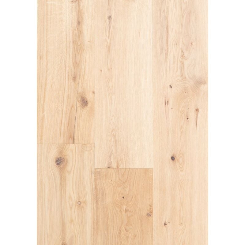 Naturasol - Parquet Contrecollé- Chêne Clair- Bastille -Verni brossé - lar.18,5 cm