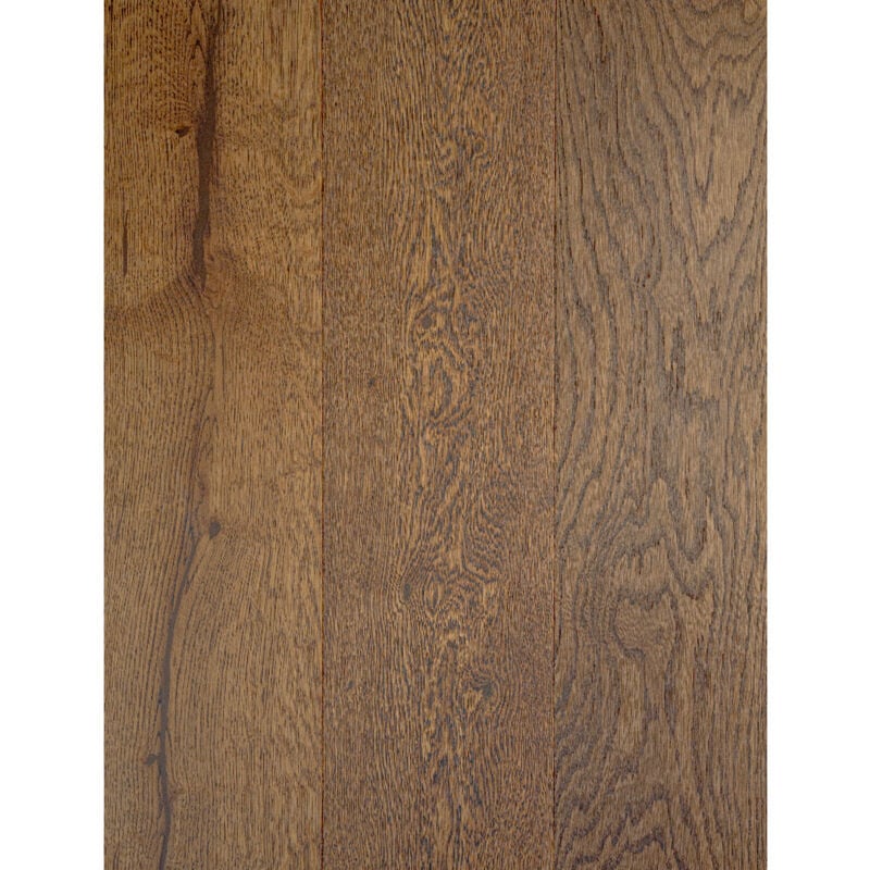 Parquet Contrecollé - Chêne - Copenhague Chocolat - Verni - larg. 19 cm