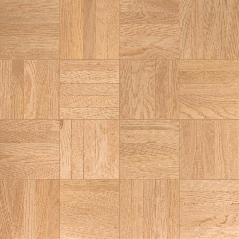 Naturasol - Parquet Massif Chêne - Mosaique -12 cm - brut - Grade Elegance