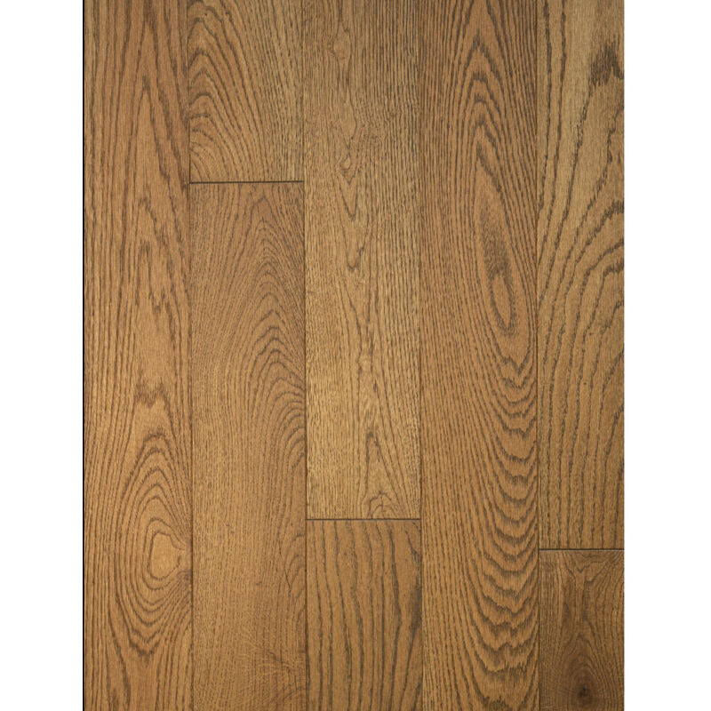 Parquet Massif - Chêne - New Vendôme - Tabacco - Huilé- larg. 12 cm