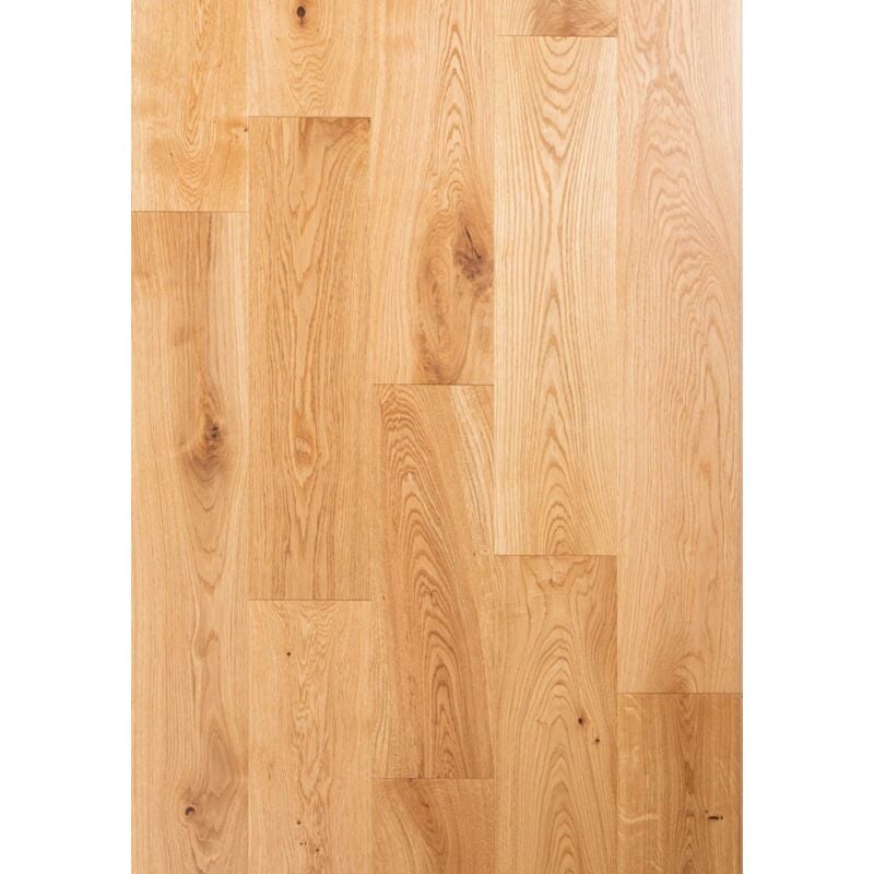 Parquet Massif Chêne - Orléans - Vernis - larg. 15 cm