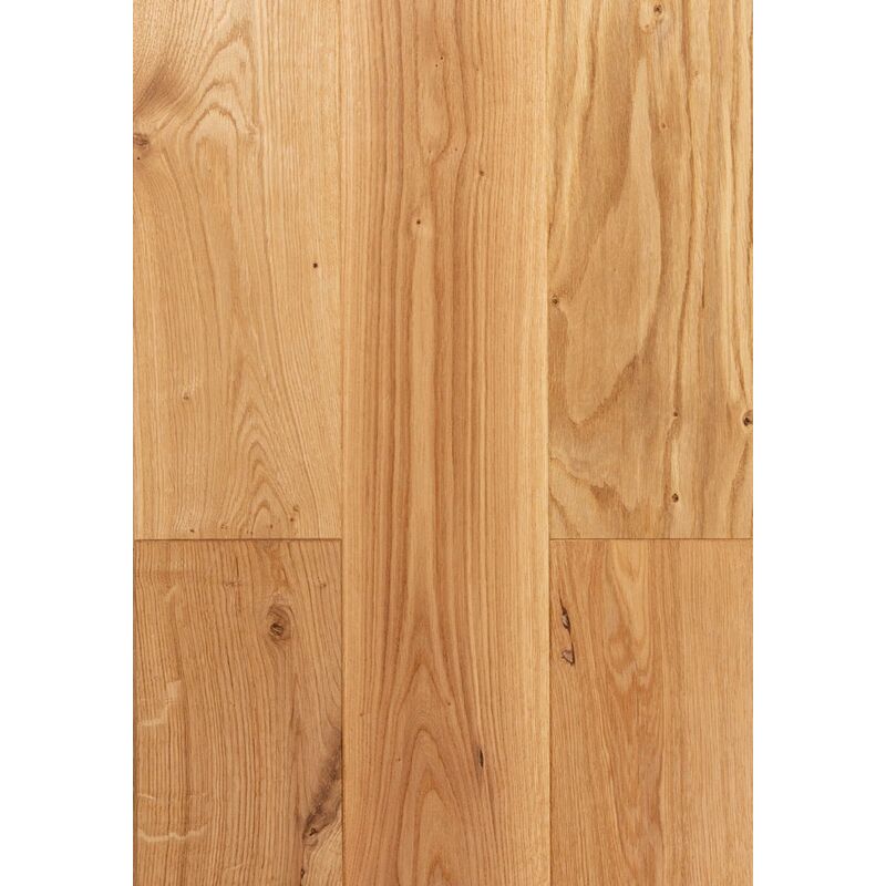 Naturasol - Parquet Massif Chêne - Ambassadeur - Naturel - verni - larg. 15 cm