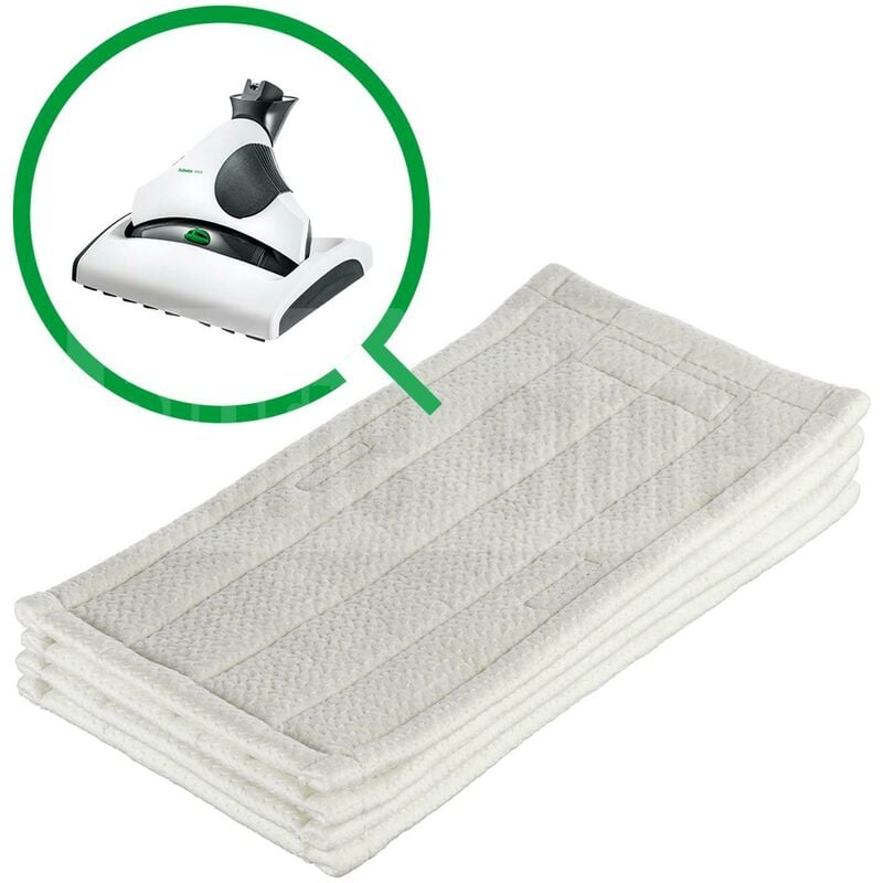 Vorwerk - Chiffons de parquet nettoyÉs lutin 4pcs sp520 sp530 original