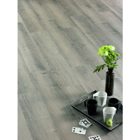 Parquet stratifié 8 mm GRIS BUILDING - OSMOZE