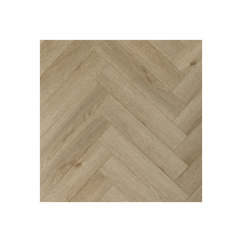 Parquet vinyle rigide Ultime - Pose clipsable bâton rompu - Chêne amande - Paquet de 2.269m²