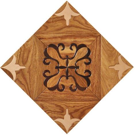 Parquets de sol en bois, décoration d&39intérieur de maison, carreaux en bois,450X450X15MM