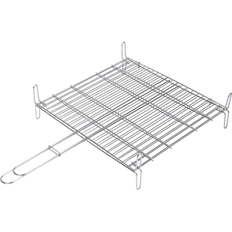 

Parrilla A.Inox 400X400X155 C/Pinza 2685