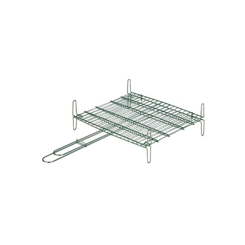 

Parrilla Barbacoa doble Acero Zincado 35x40cm - Sauvic