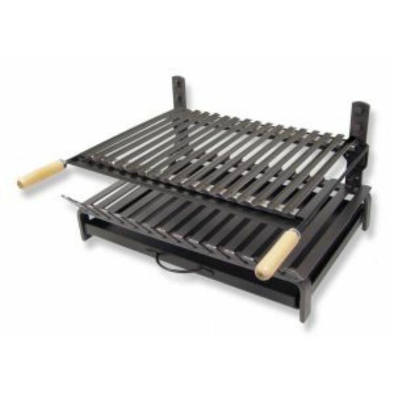

Parrilla Barbacoa Hierro 60X43X33Cm