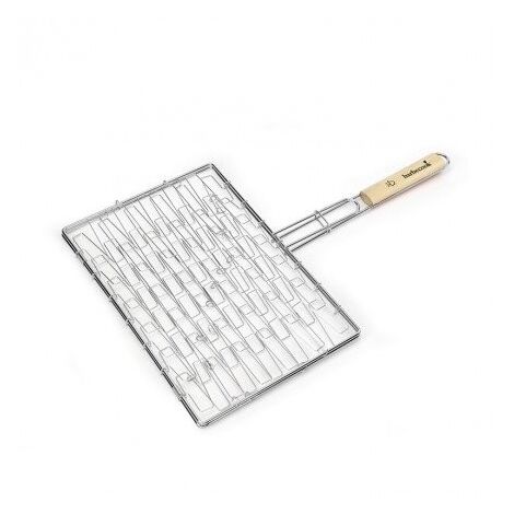 PARRILLA BBQ ELASTICA RECTANGULAR 40X28 CM FSC