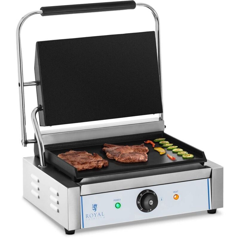 Parrilla Grill Sandwichera Plancha De Contacto Eléctrica Lisa 2200 W / 30-300 °C