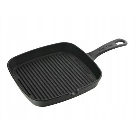 PARRILLA DE HIERRO FUNDIDO DE 23 CM PARA USO RESISTENTE