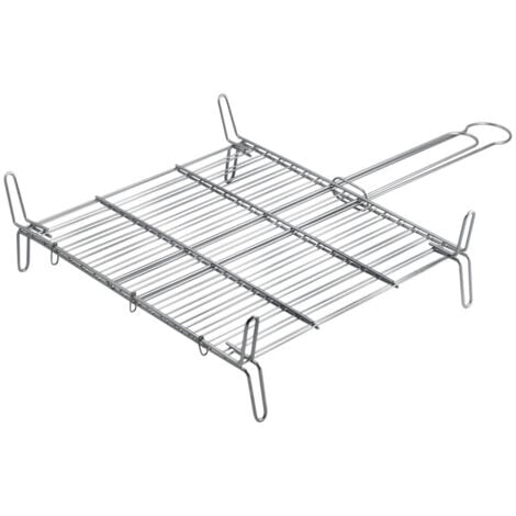 Parrilla doble 50x50cm edm