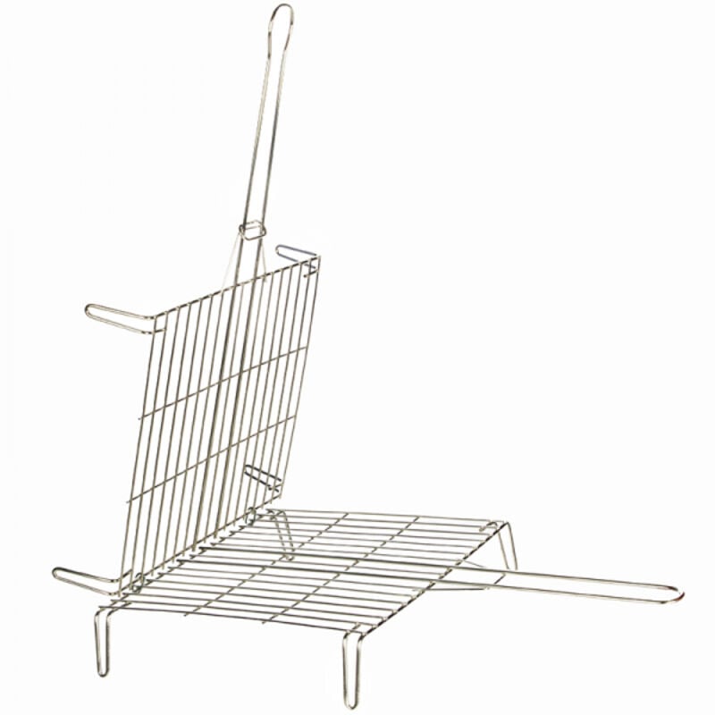 Sauvic - Grille double étamée 45x50cm chromée 6