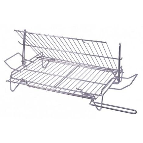 PARRILLA DOBLE GIRATORIA - 560X400 MM