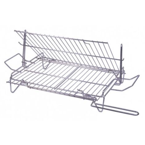 PARRILLA DOBLE GIRATORIA - 560X400 MM