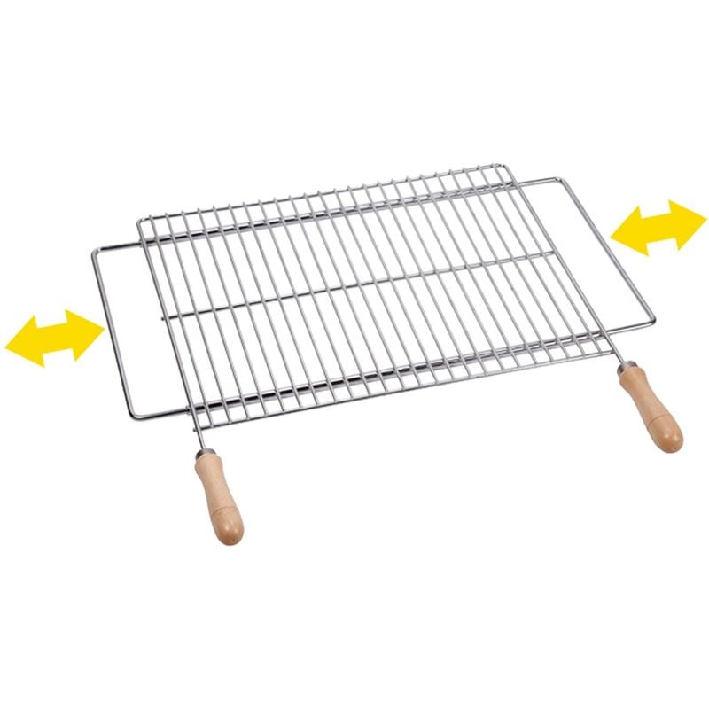 

Parrilla extensible acero inox 2x5 cm 700x400