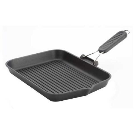 Parrilla para bistec de 26x26 cm, inducción, Risoli