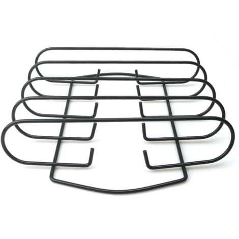 Parrilla portátil para barbacoa de exterior, parrilla antiadherente para chuletas de cordero, 28,2 x 29 x 7,3 cm.