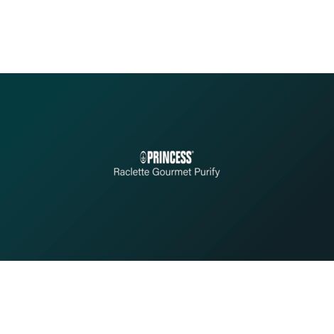 Parrilla Princess Purify 162660/ 1500W/ Tamaño 22023cm