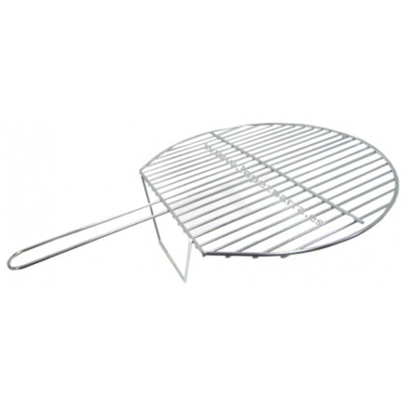Grille ronde barbecue bois 50cm