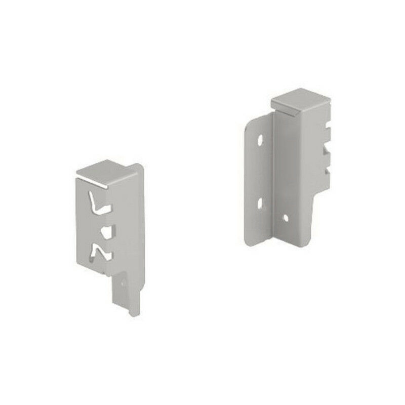 

Conector de panel trasero ArciTech acero plata HETTICH