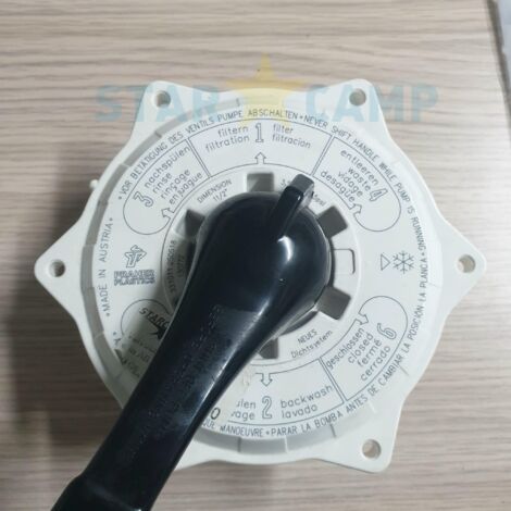 Parte superiore valvola Praher 6 vie 1-1/2"
