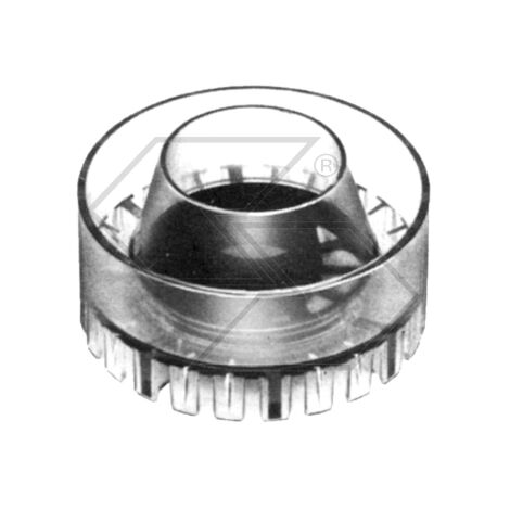 Parte trasparente in plastica per prefiltro a ciclone per motore RUGGERINI MC70