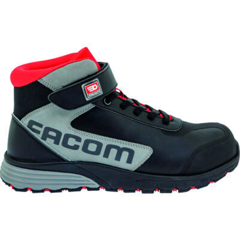 Baskets de sécurité hautes sans métal facom shikan S3 src esd hro Noir / Gris 42 Baskets de sécurité hautes sans métal facom shikan S3 src esd hro Noir / Gris 42