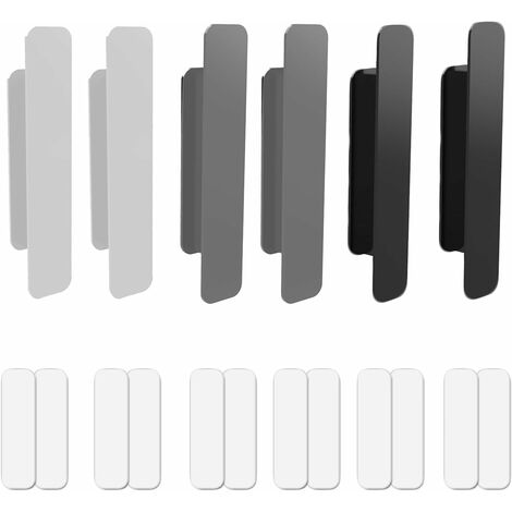 Maniglia Adesiva Per Armadio A Ventosa Rotonda Senza Fori 2/4 Pezzi,  Armadio Per Ante Scorrevoli Autoadesive, Maniglia Per Porta In Vetro Per  Armadio