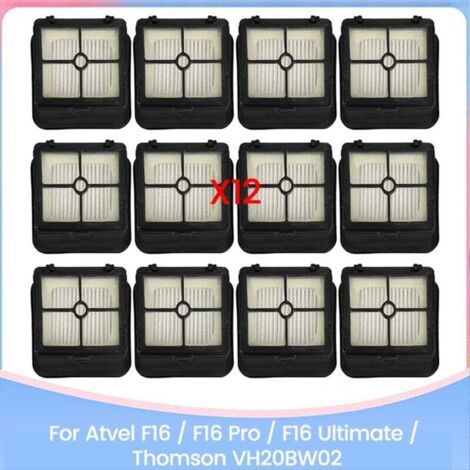 Parti di ricambio del filtro per aspirapolvere Atvel F16 / Pro Ultimate VH20BW02, pulizia domestica efficiente